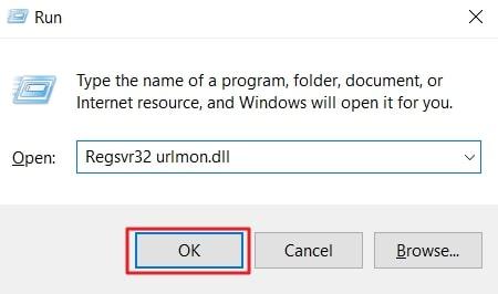 open run dialouge box enter command