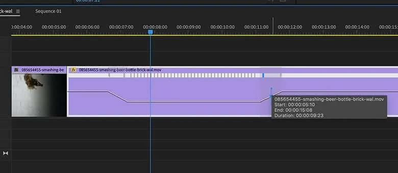 adjust the freeze frame