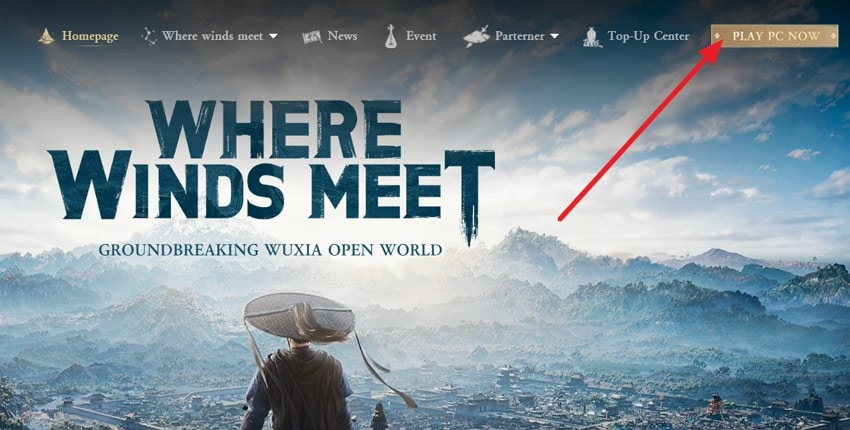 access where winds meet official website