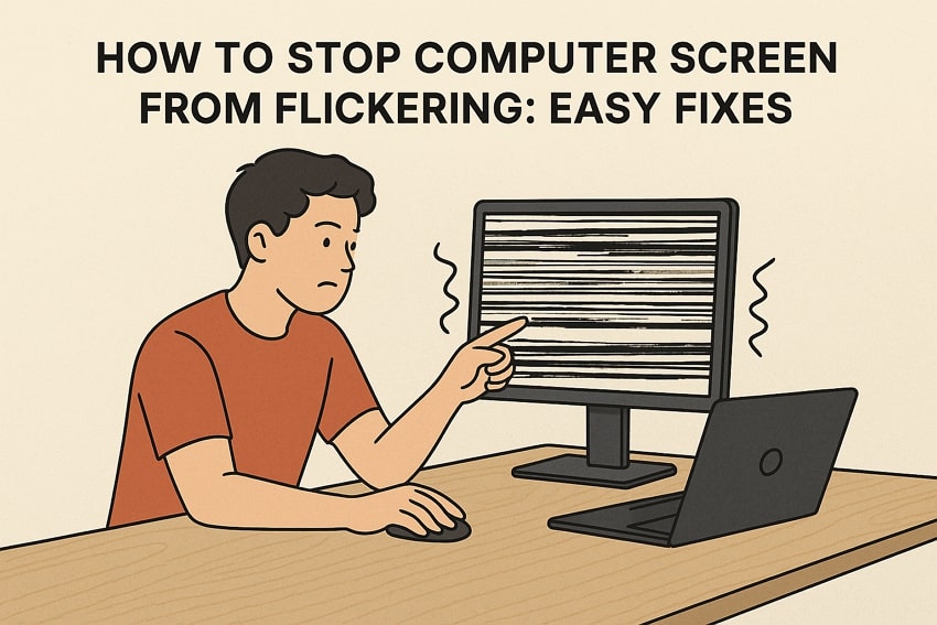 How to Stop Computer Screen from Flickering: Easy Fixes
