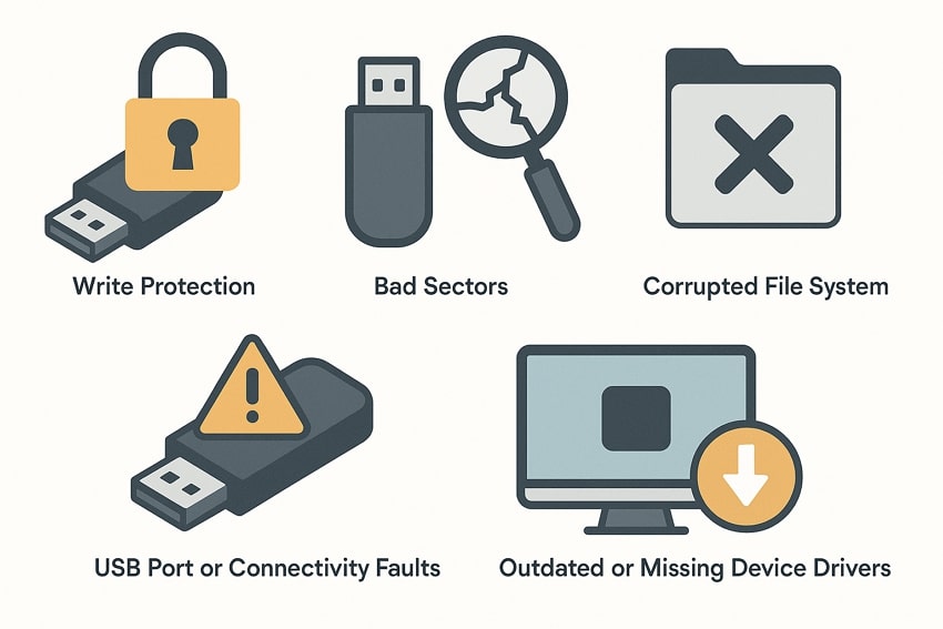 why windows was unable to format