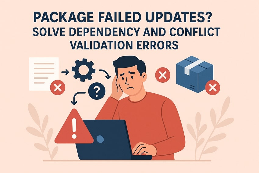 guide to fix package failed error