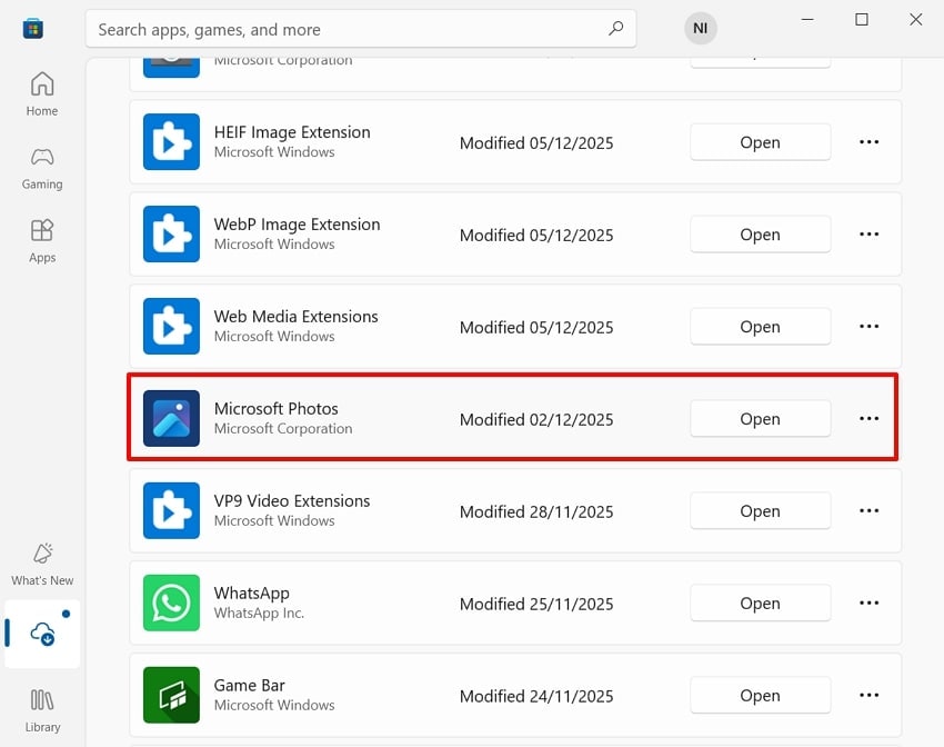 update the required app store