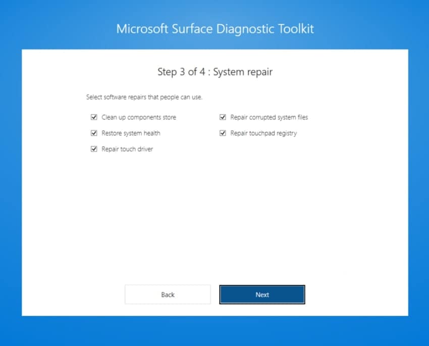 microsoft surface diagnostic kit