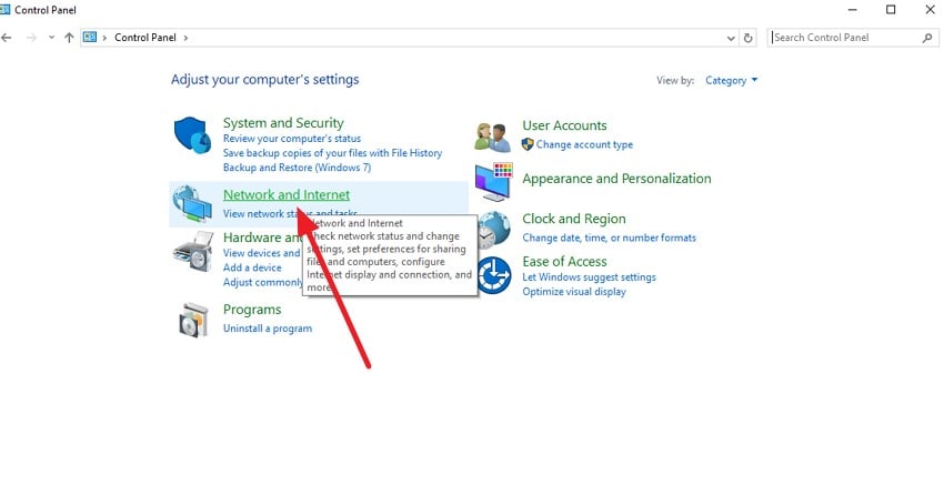 access network and internet