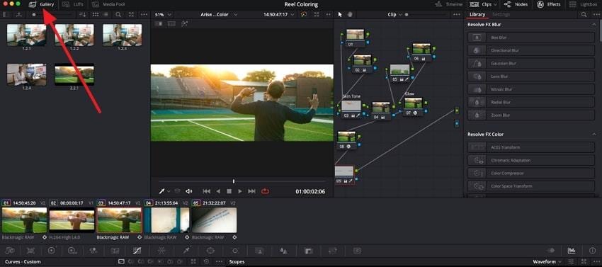 open gallery to select still image
