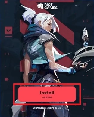 install valorant game