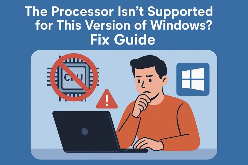 The Processor Isn't Supported for This Version of Windows? Fix Guide
