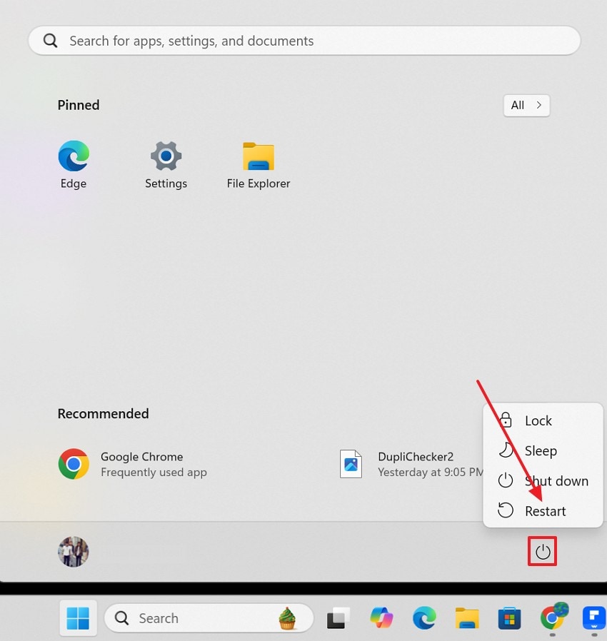 restart your pc with shift key
