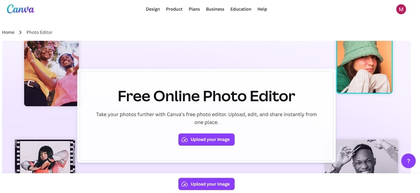 canva free online photo editor
