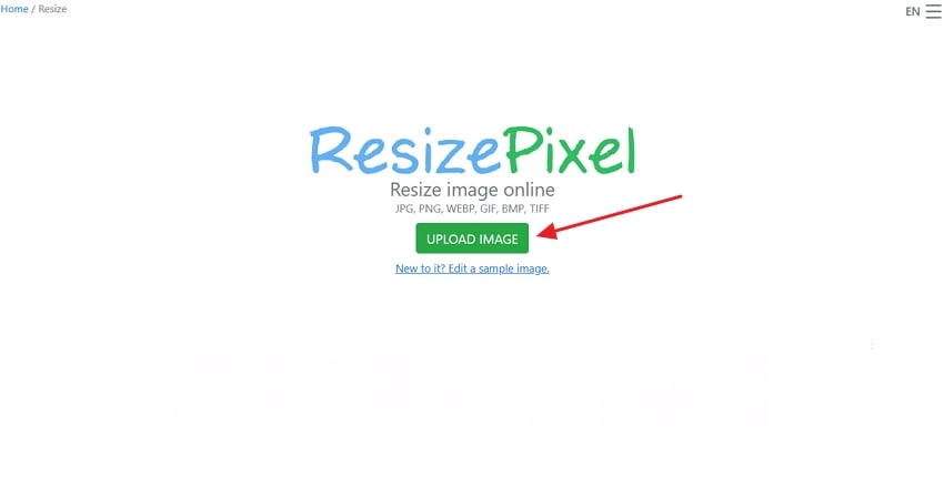 upload image resizepixel