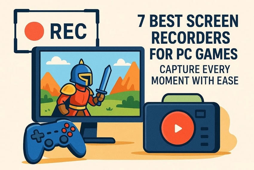 7 Best Screen Recorders for PC Games: Capture Every Moment with Ease