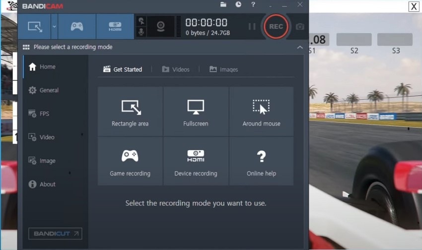 recording gameplay screen bandicam