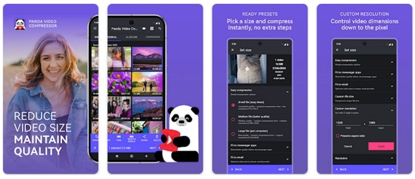 panda video compress convert app
