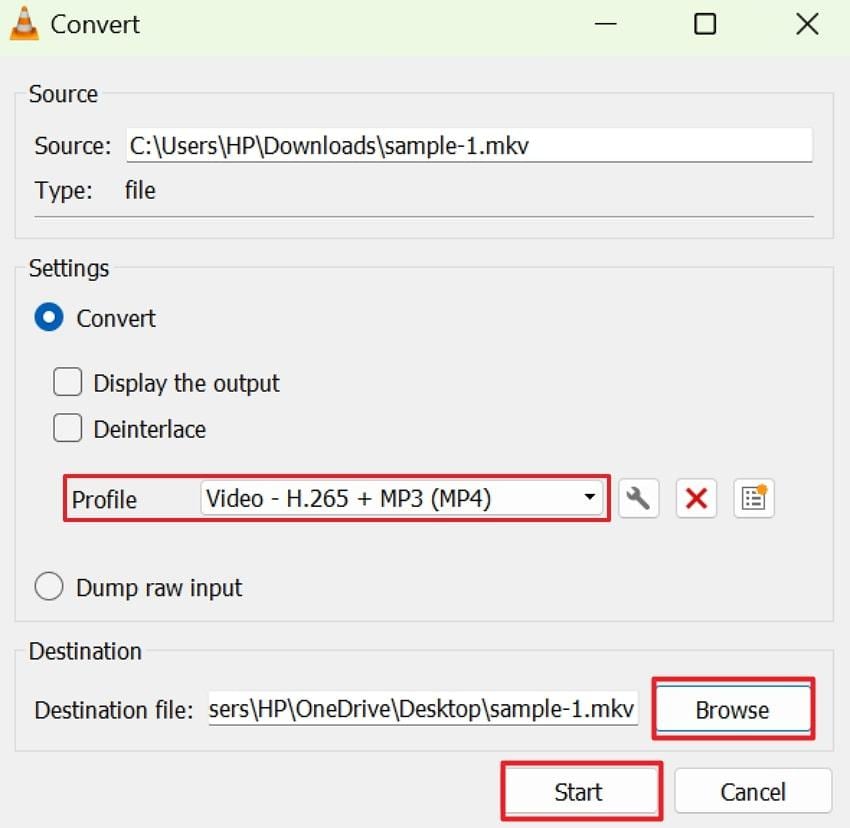 add save destination for mp4