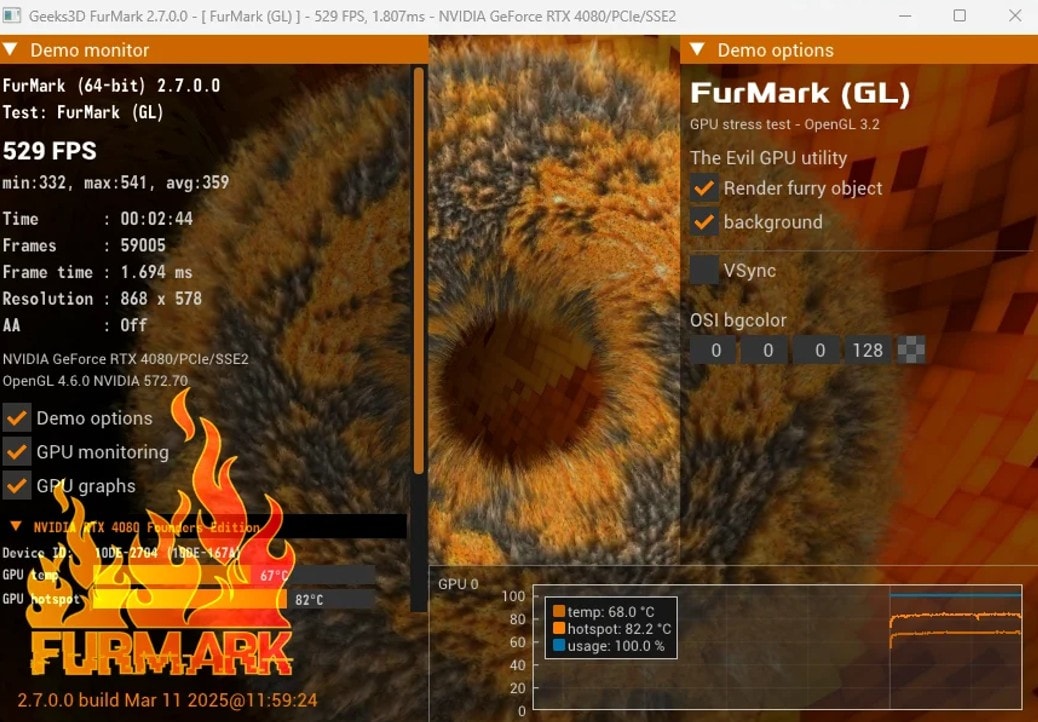 use stress testing software like furmark