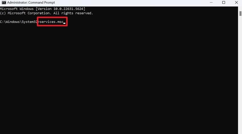 command prompt as administrator