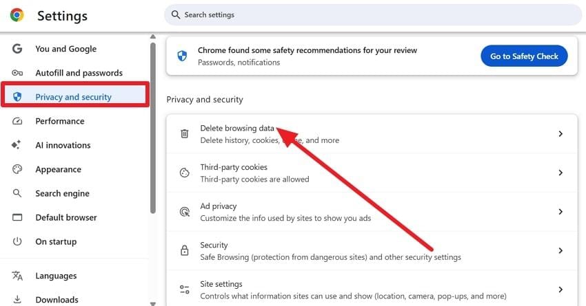 access privacy and security