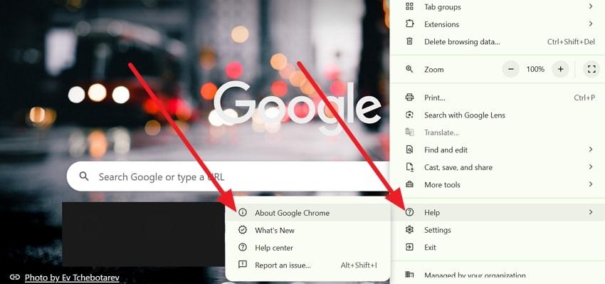 check for chrome updates