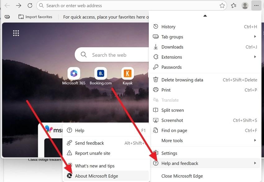 look for edge updates