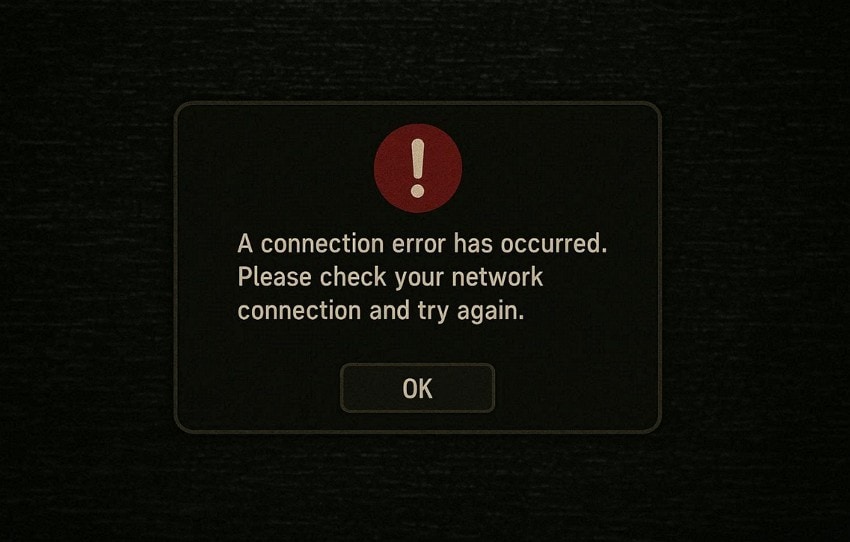 define outlast trials connection error