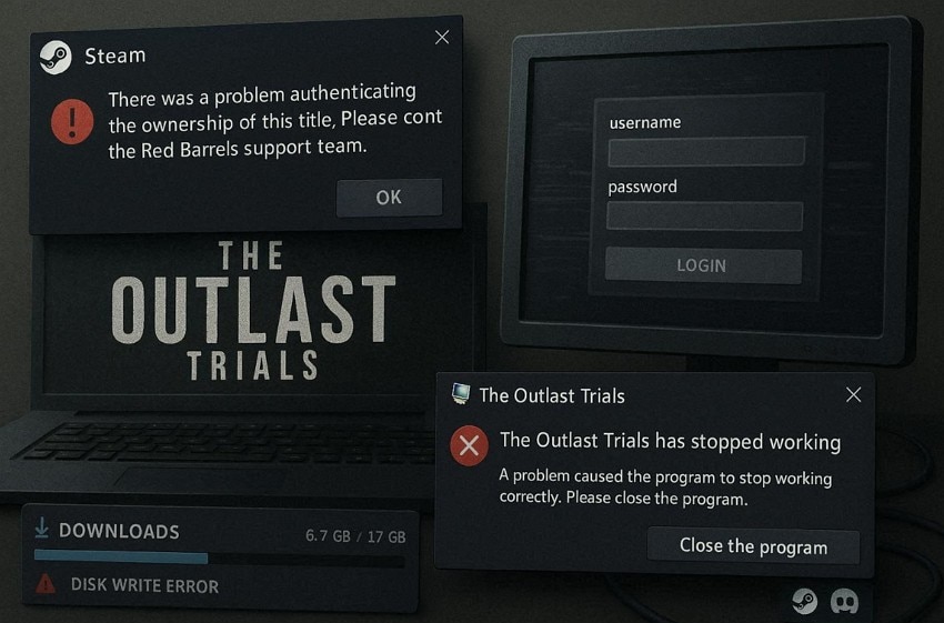 steam client problems