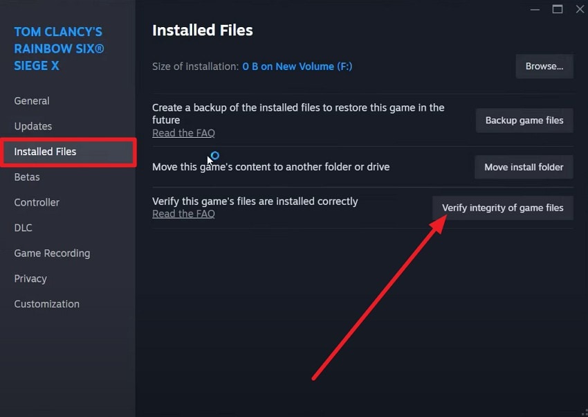 pick verify integrity of game files