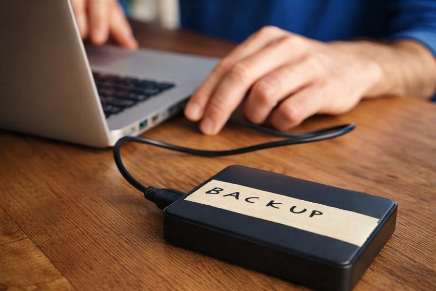 back up readable files