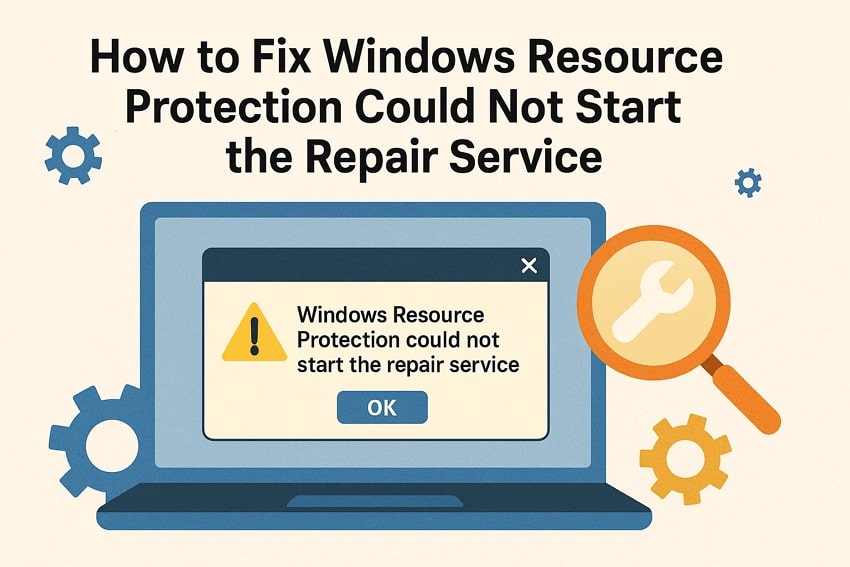 7 Quick Fixes: Windows Resource Protection Could Not Start the Repair Service