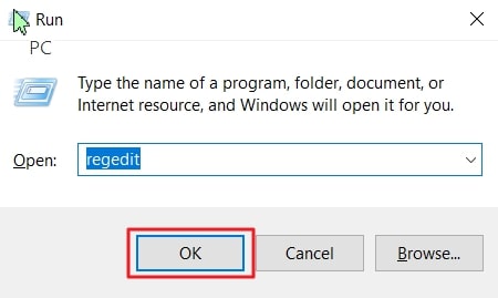 enter prompt in dialogue box