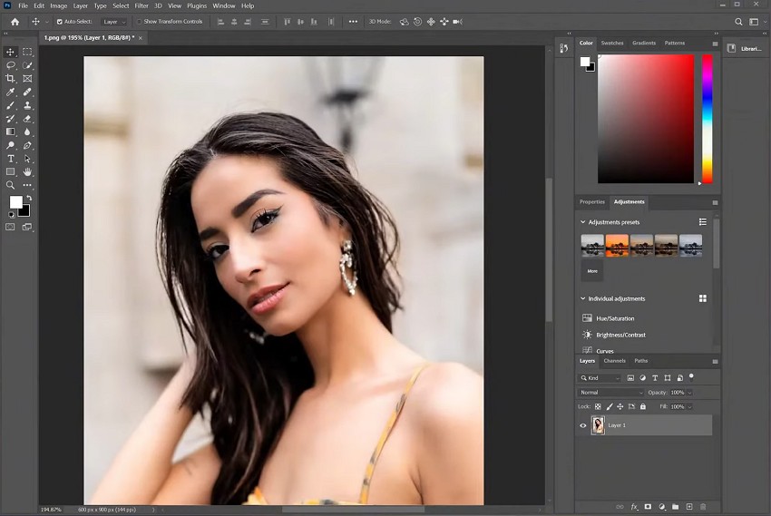adobe photoshop image enhancer