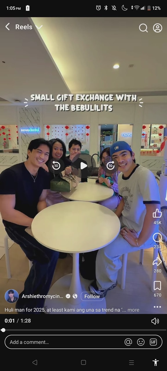 reopen facebook app to check video playback