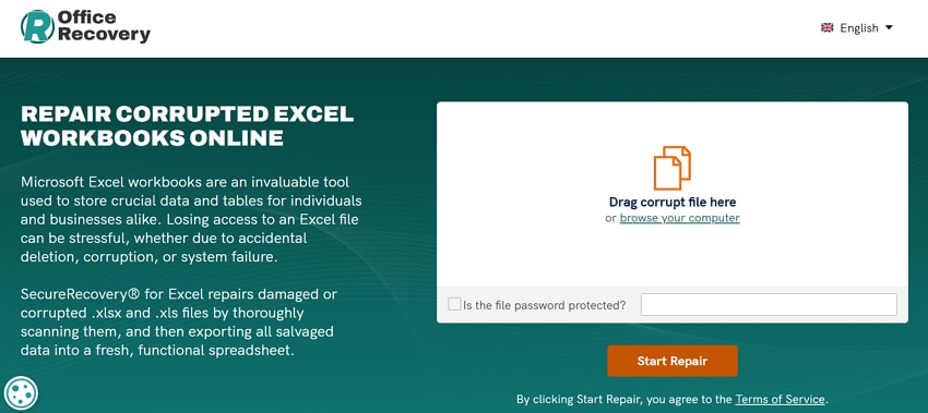 officerecovery online excel repair