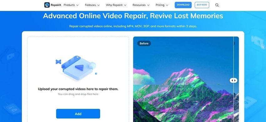 repairit online video repair