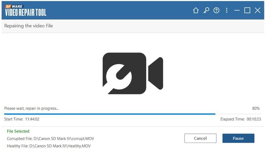 sfware avi file fixer