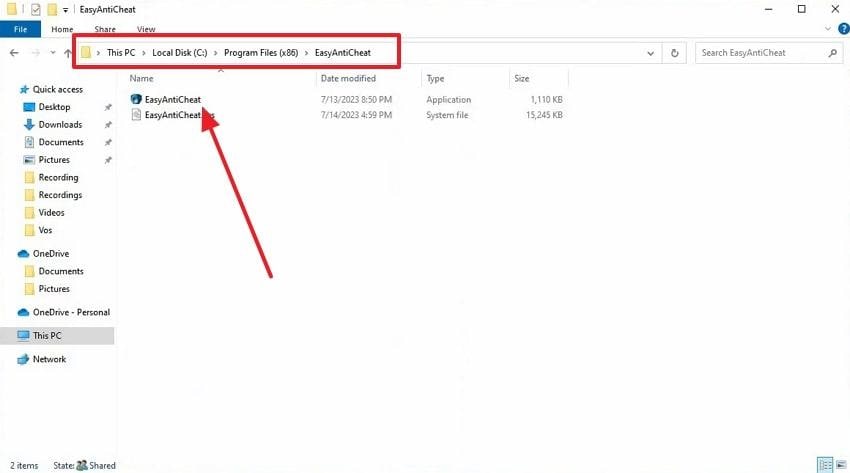 run easyanticheat exe file