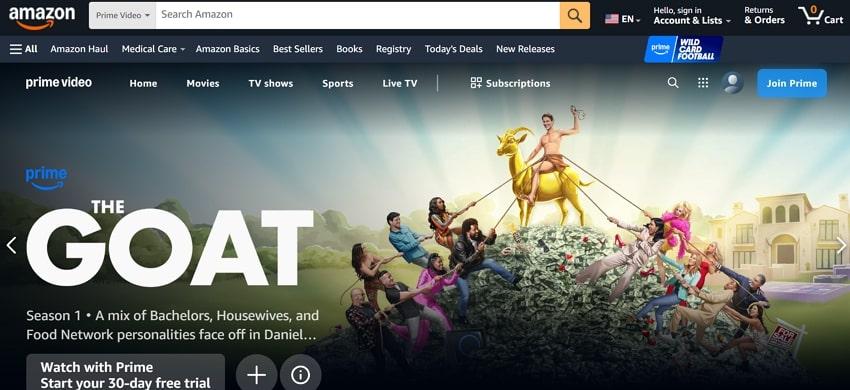 freevee amazon interface