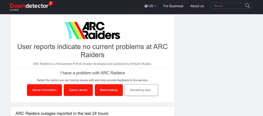 check server status for network