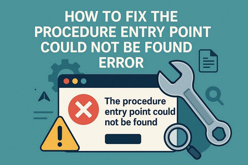 Efficiently Solved: The Procedure Entry Point Could Not Be Found Error