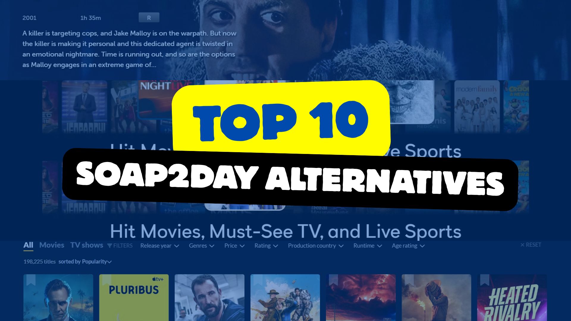 Best Soap2Day Alternatives: Top Free and Safe Movie Streaming Sites