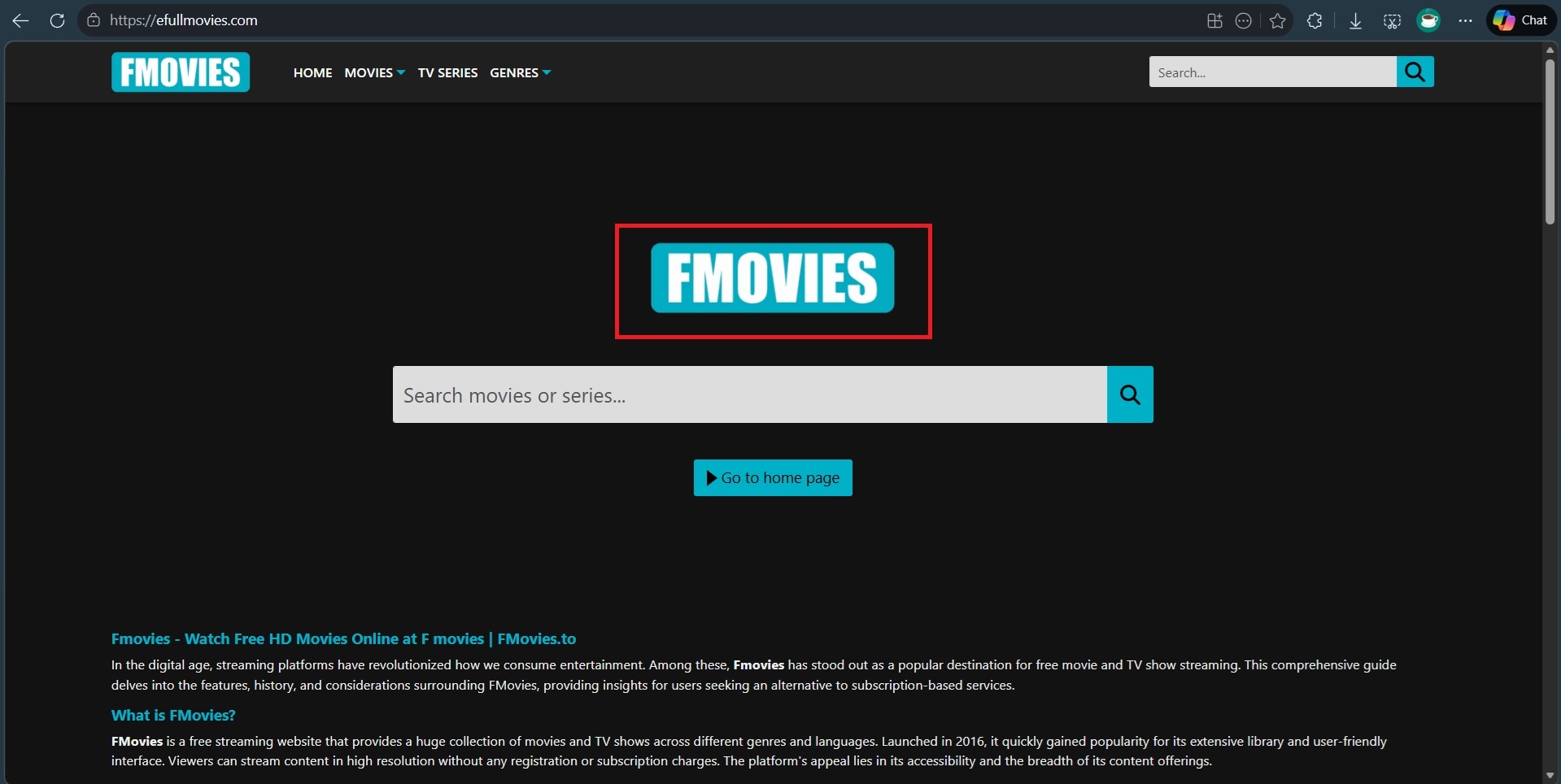 fmovies website