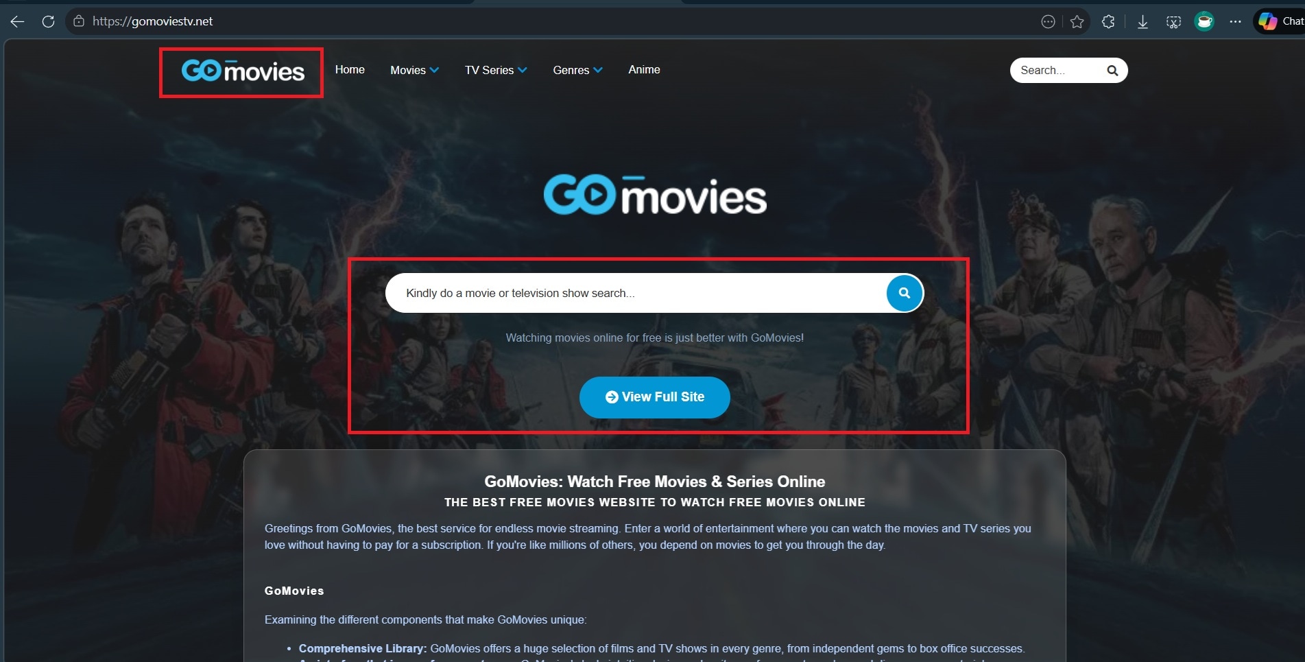 gomovies website