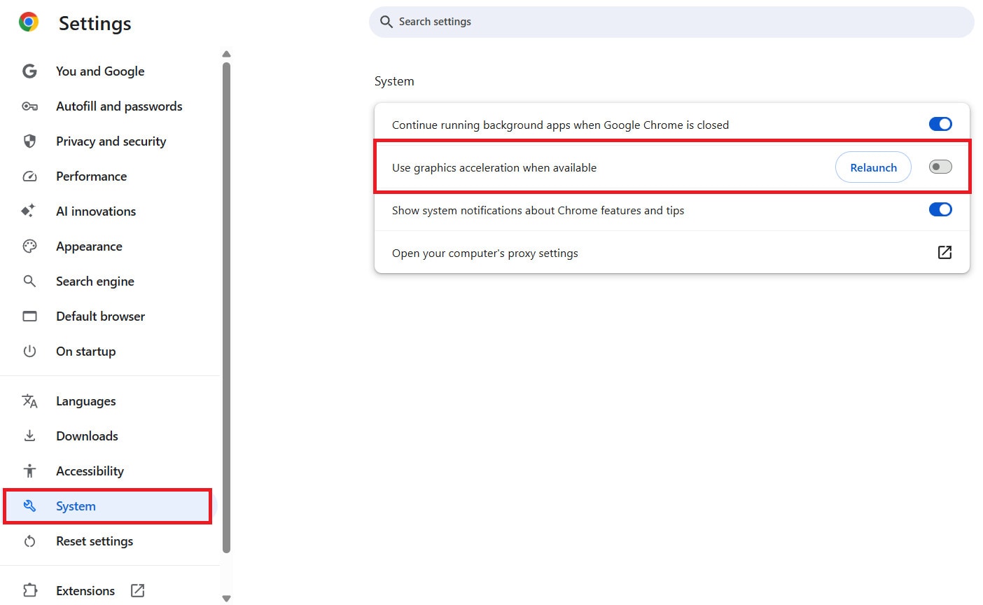 use graphics acceleration when available