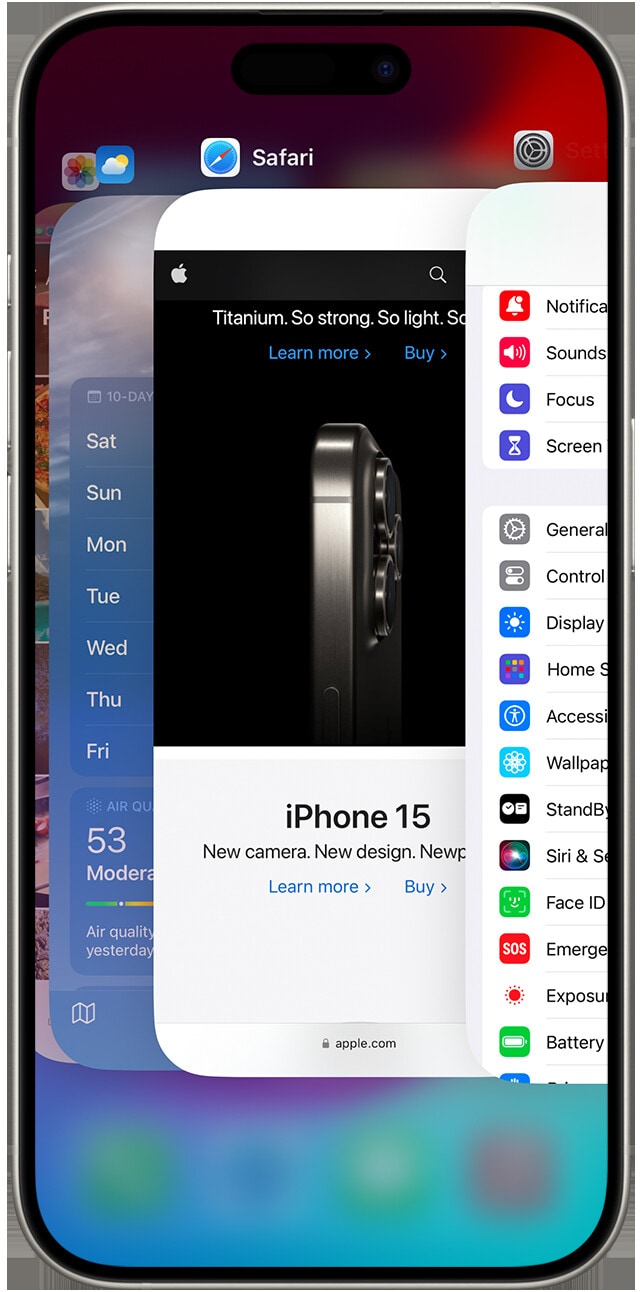 youtube recent apps iphone