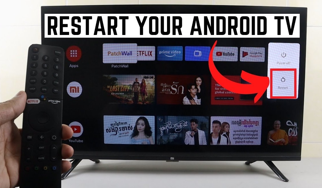 restart youtube tv on android tv