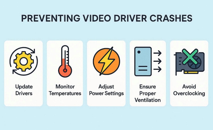 tips to avoid video crashes issue