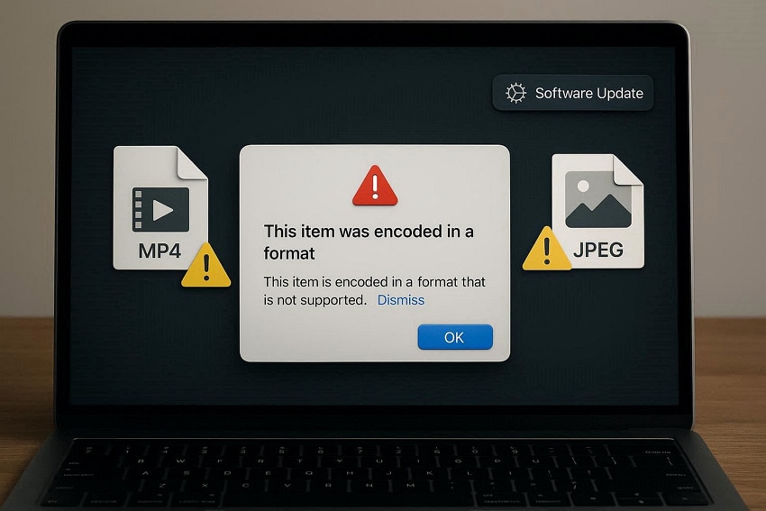 common reasons for format not supported