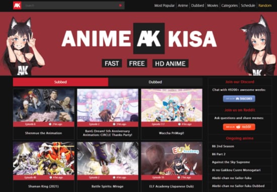 AnimeKisa display