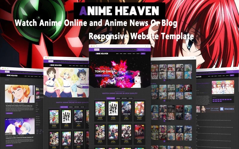 AnimeHeaven display