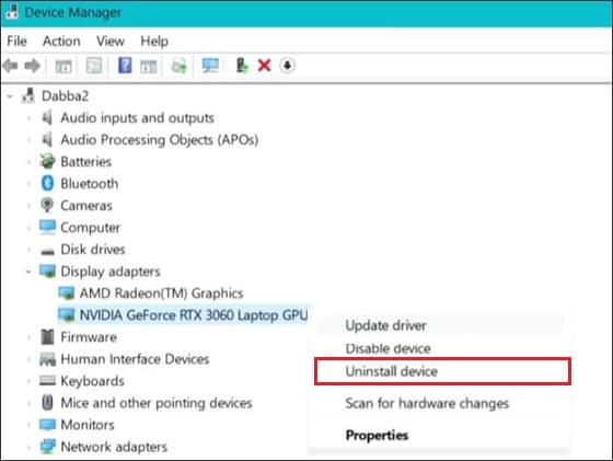 uninstall and update